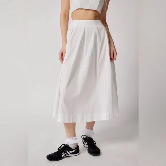 【関税&送料込】For Love & Lemons Skirts White For Love & Lemons Women's Jolene Mini Skirt, White, XS at